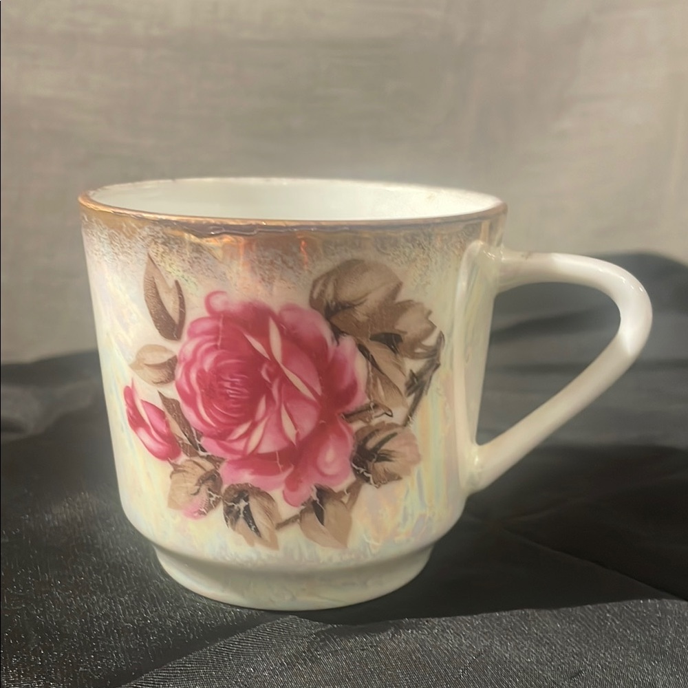 Floral Ceramic Mug with Pink Roses Westwood fine China